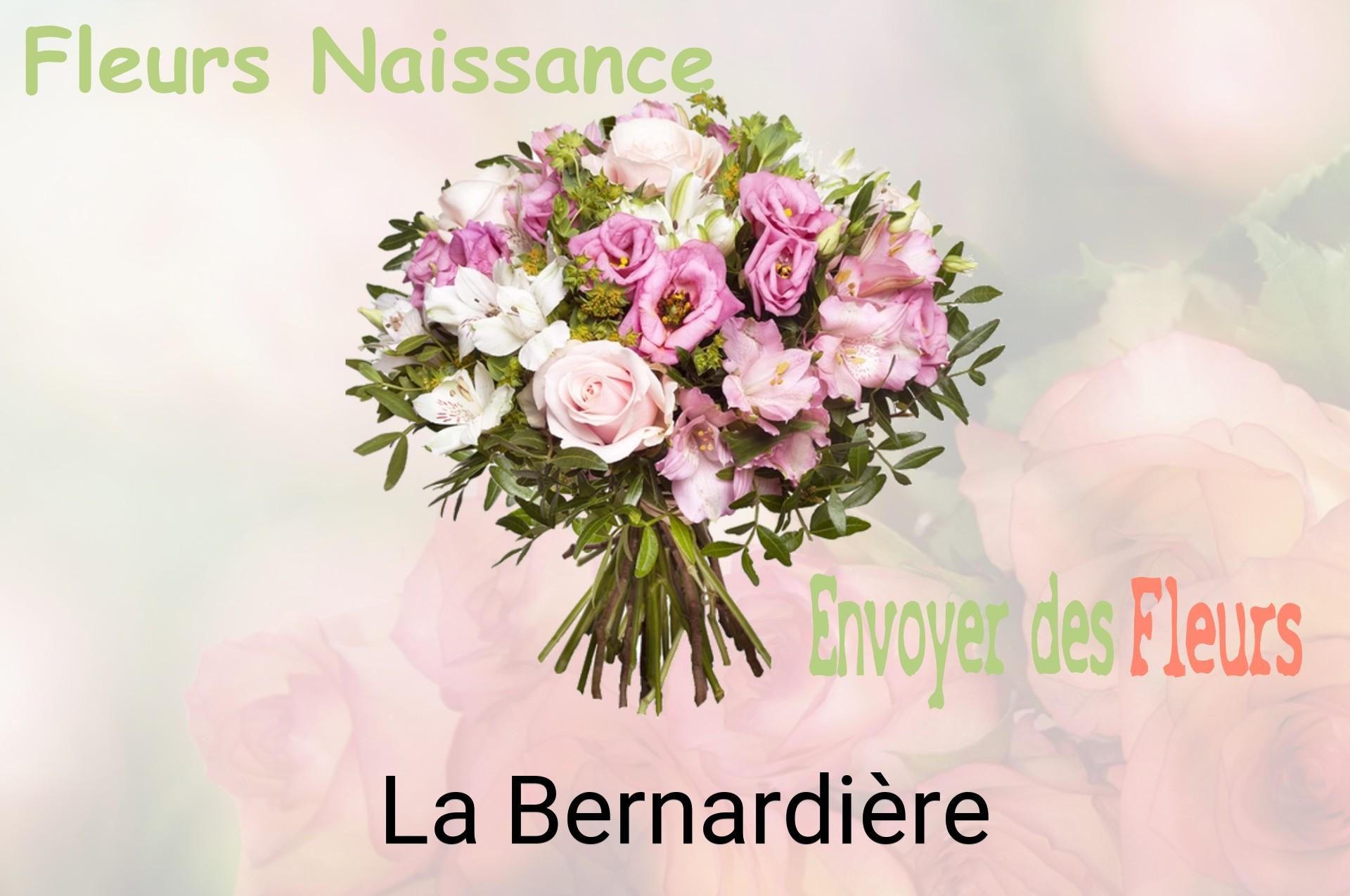 Bouquet de fleurs de naissance livré à La Bernardière