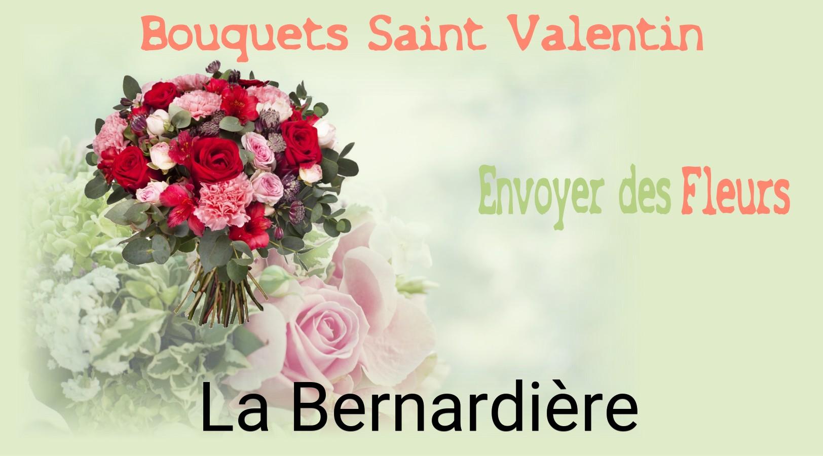 Roses de Saint-Valentin livrées à La Bernardière